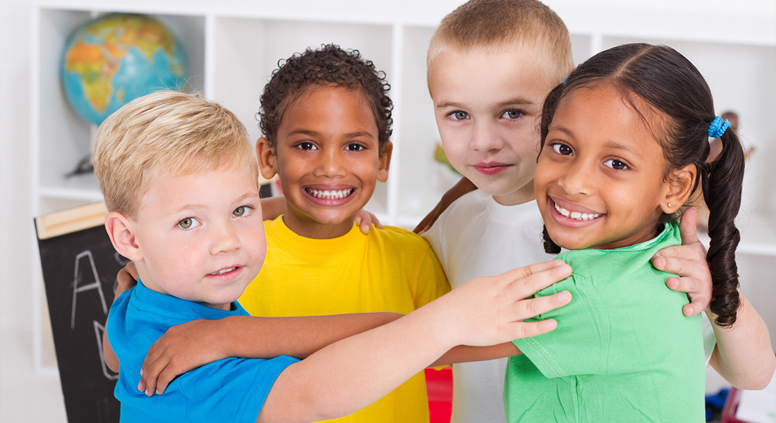 Children in a circle